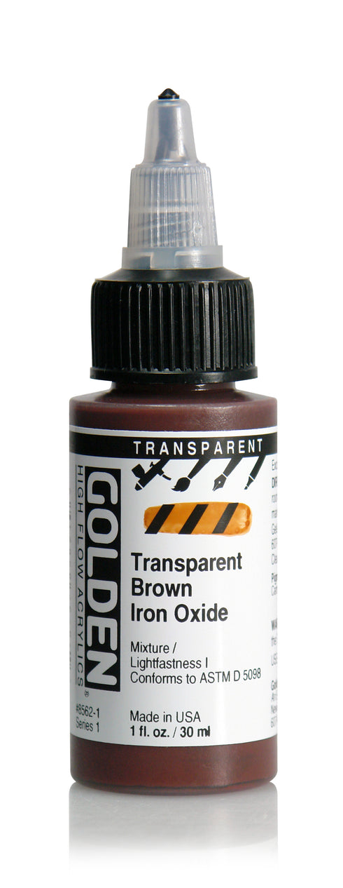 HIGH FLOW ACRYLIC PAINT  BROWN OXIDE TRN
